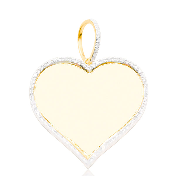 Heart Shape Custom Diamond Memory Pendant (0.50CT0 in 10K Gold