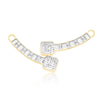 Diamond Pendant with Chain (1.00CT) in 10K Gold