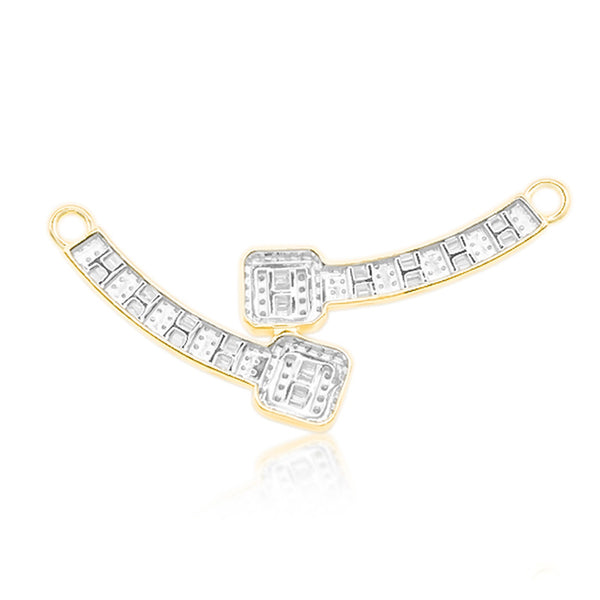 Diamond Pendant with Chain (1.00CT) in 10K Gold