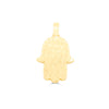 Hamsa Hand Diamond Pendant (6CT) in 10K Gold