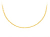 2mm 14K Gold Rolo Chain (White or Yellow or Rose) - from 16 to 24 Inches