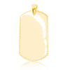 Rectangular Shape Custom Diamond Memory Pendant (0.50CT) in 10K Gold