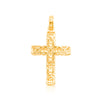 Cross Baguette Diamond Pendant (0.60CT) in 10K Gold