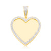 Heart Shape Custom Diamond Memory Pendant (0.80CT) in 10K Gold