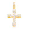 Cross Prong Diamond Pendant (1.00CT) in 10K Gold