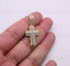 Cross Prong Diamond Pendant (1.25CT) in 10K Gold