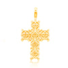 Cross Prong Diamond Pendant (1.40CT) in 10K Gold