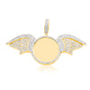 Angel Wings Custom Diamond Memory Pendant (1.50CT) in 10K Gold