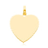 Heart Shape Illusion Set Custom Diamond Memory Pendant (1.50CT) in 10K Gold