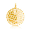 Round Shape Custom Diamond Memory Pendant (1.80CT) in 10K Gold