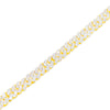 Iced Out Diamond Cuban Bracelet (3.00CTW) in 10K Gold - 7mm