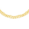 Diamond Miami Cuban Link Chain (5.80CT) in 10K Two Tone Gold - 6.5mm (20 inches)
