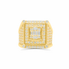 10K Gold Diamond Men's Ring 2.53CT