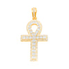 Ankh Diamond Pendant (2.80CT) in 10K Gold