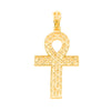 Ankh Diamond Pendant (2.80CT) in 10K Gold