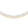 Diamond Tennis Necklace (2.50CT) in 10K Gold - 8mm (20 inches)