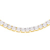 Diamond Tennis Necklace (2.50CT) in 10K Gold - 7mm (20 inches)