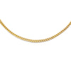 2mm 10K Gold Hollow Franco Chain (White or Yellow) - from 16 to 28 Inches