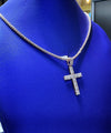 Cross Diamond Pendant Rose Gold (1.25CT) in 10K Gold