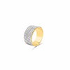 10K Gold Diamond Men's Ring 2.50CT