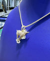 Deer Custom Made Diamond Pendant (1.50CT) in 10K Gold