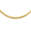 7mm 10K Gold Hollow Franco Chain (White or Yellow) - from 16 to 28 Inches