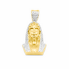 10K Gold Diamond Pendant