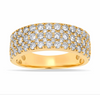 10K Gold Diamond Men's Ring 2.16CT