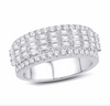 10K Gold Diamond Men's Ring 1.41CT