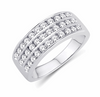 10K Gold Diamond Men's Ring 1.00CT