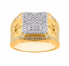 10K Gold Diamond Men's Ring 1.00CT