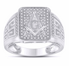 10K Gold Diamond Men's Ring 0.25CT