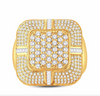 10K Gold Diamond Men's Ring 2.53CT