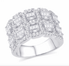 10K Gold Diamond Men's Ring 2.00CT