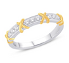 Eternity Round Cut Diamond Women's Band Ring (0.25CT) in 14K Gold - Size 7 to 12