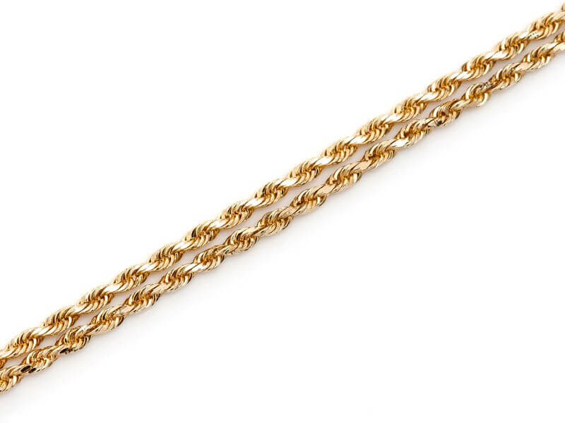 10K Gold Rope Chain