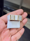 1.00 CT Natural Diamond Stud Earrings – 10K Gold, VS Quality