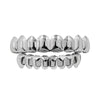 Solid White Gold Grillz