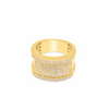 10K Gold Diamond Men's Ring 2.90CT