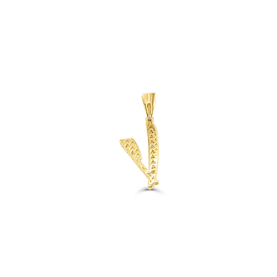 Rasor Bling Diamond Pendant (0.50CT) in 10K Gold