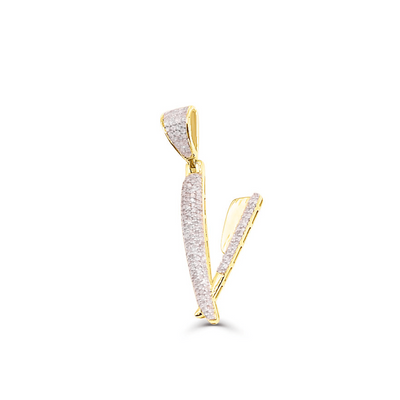 Rasor Bling Diamond Pendant (0.50CT) in 10K Gold