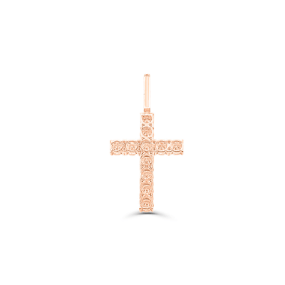 Cross Diamond Pendant (1.00CT) in 10K Gold