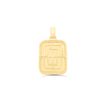 Rectangular Shape Custom Memory Diamond Pendant (1.20CT) in 10K Gold