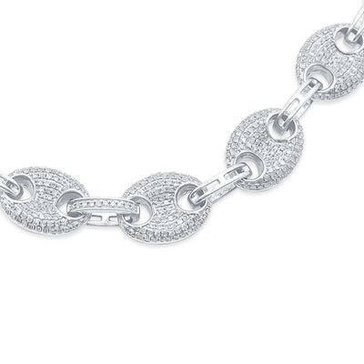 Mariner Diamond Link Chain (7.00CT) in 10K Gold - 9mm (22 inches)