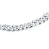 Prong Diamond Monaco Cuban Link Chain (2.29CT) in 10K Gold - 4.5mm (20 Inches)