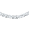 Baguette Diamond Link Necklace (9.25CT) in 10K Gold - 6mm (20 Inches)