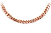 5mm 10K Solid Gold Miami Cuban Chain (White or Yellow or Rose) - from 20 to 26 Inches