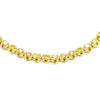 Round Ball Yellow Diamond Tennis Chain (21CT) in 10K Yellow Gold- 4.5mm (26 inches)