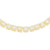 Baguette Diamond Chain (27.50CT) in 10K Gold - 7.5mm (22 Inches)