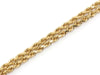 2.5mm 10K Solid Gold Rope Chain (White or Yellow) - from 22 to 20 Inches